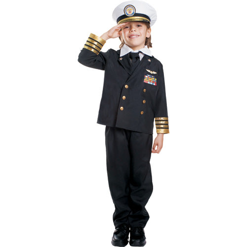 Navy Admiral Costume for Kids - T2 (Toddler 1-2) - image 1