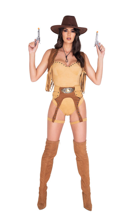 Wild West Babe Costume - Bold & Beautiful Frontier Flair! 🌵