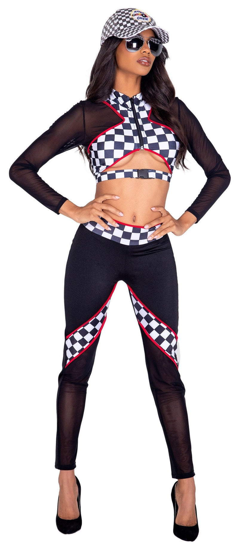 5021 - 2pc Sexy Race Car Driver