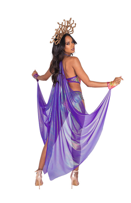Mesmerizing Medusa Costume - Turn Heads to Stone with Mystical Elegance! 🐍👑