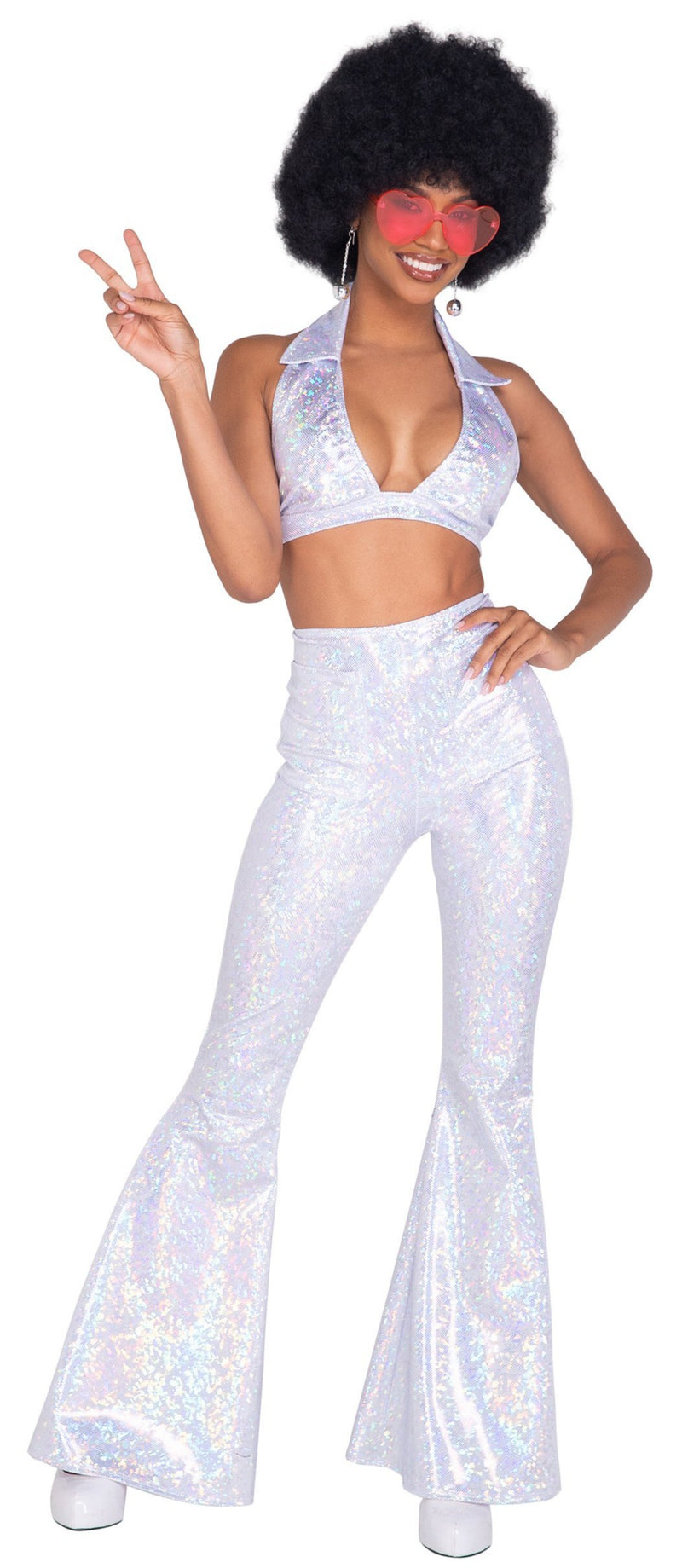 5066 - 2pc Disco Fever Roma Costume