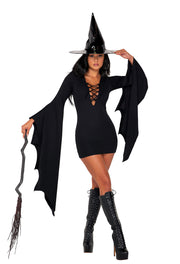 Midnight Coven Witch Costume | Costume-Shop.com - Black / S - image 1