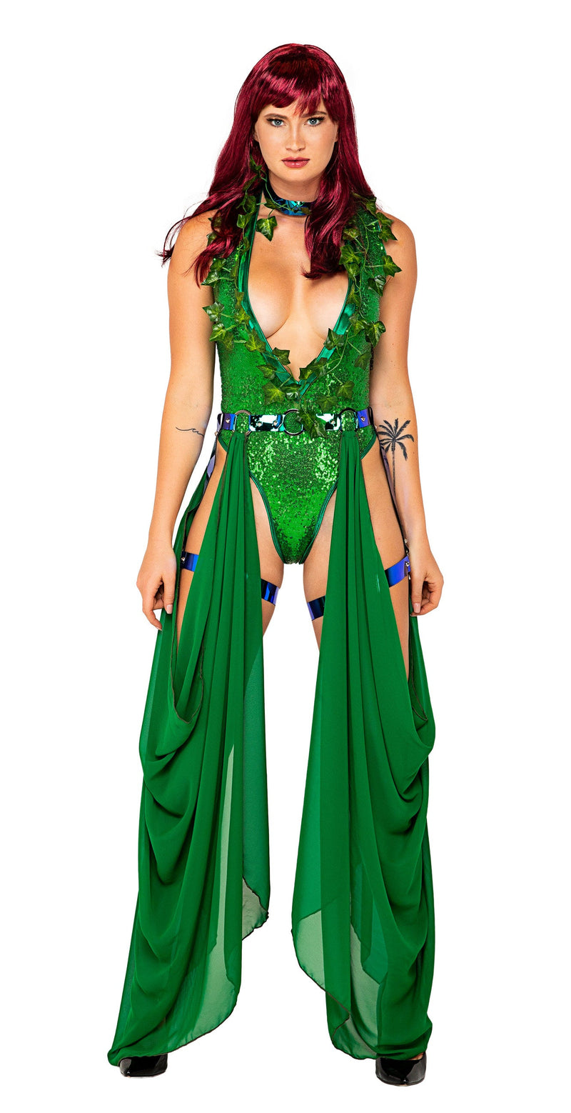 Poisonous Kiss Costume | Costume-Shop.com - Green / S - image 1