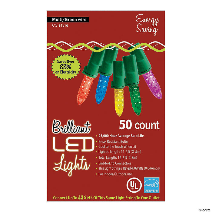 50L MU Holiday LED Lights - C3 Style