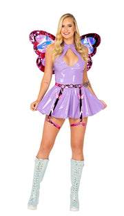 Butterfly Beauty Costume | Costume-Shop.com - Lavender / S - image 1