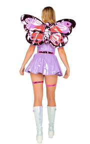 Butterfly Beauty Costume | Costume-Shop.com - Lavender / S - image 2