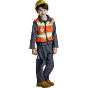 Kids Toddlers Construction Worker Costume Outfit - T2 (Toddler 1-2) - image 3