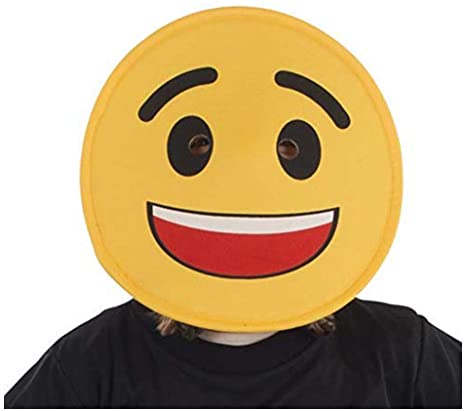 Smiling Face Emoji Mask – Kids - image 1