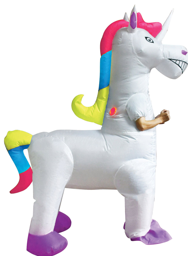 Unicorn Inflatable 4-Legged Child Costume | Costume-Shop.com