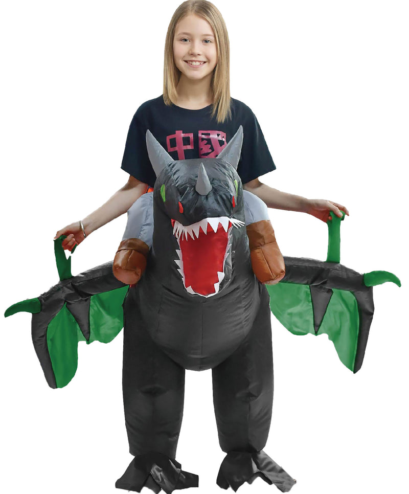 Dragon Ride On Inflatable Child Costume | Costume-Shop.com