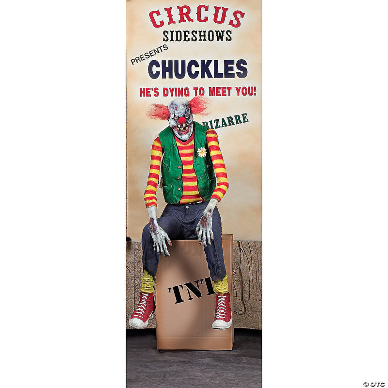 5.5" Chuckles Clown Animated Prop - image 1