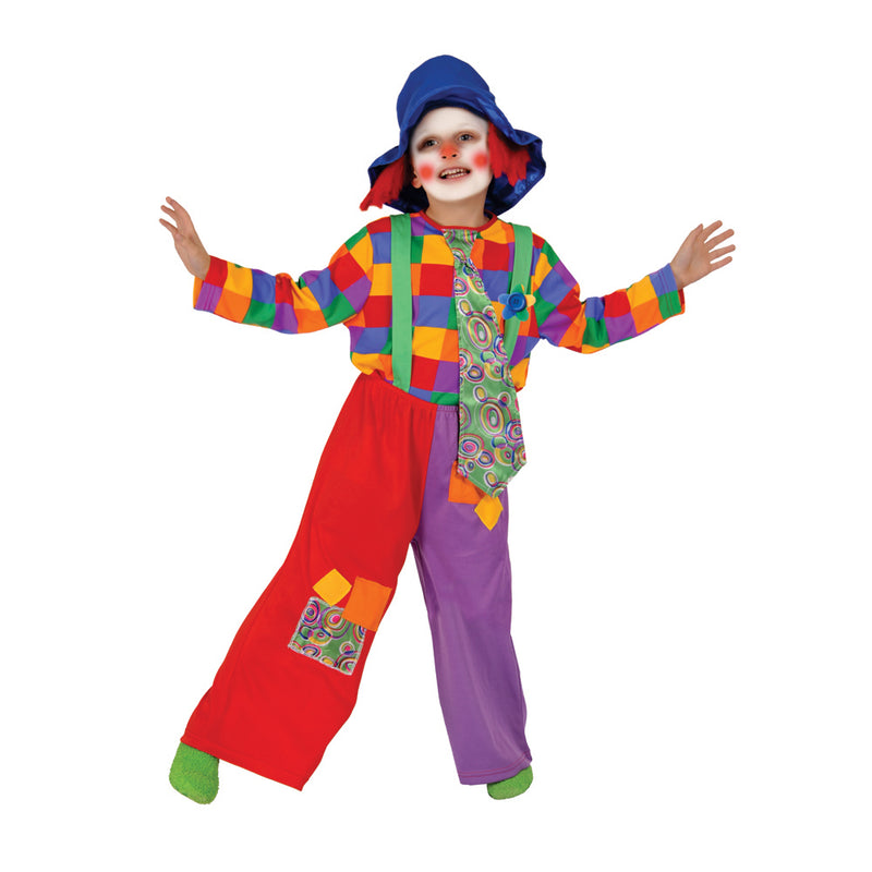 Colorful Boy’s Clown Costume | Costume-Shop.com - T2 (Toddler 1-2) - image 1
