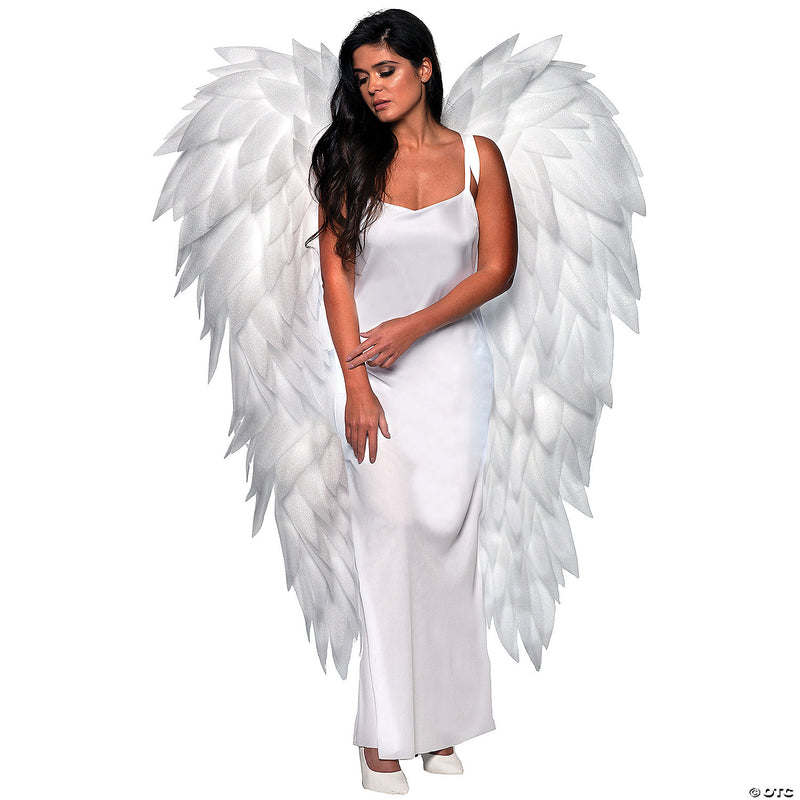 58" Full Length Featherless Angel Wings | Costume-shop.com