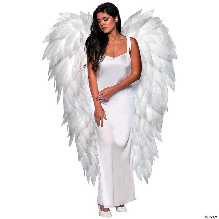 58" Full Length Featherless Angel Wings