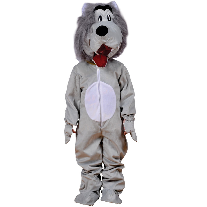 Gray Wolf Costume - T4 (Toddler 2-3) - image 1