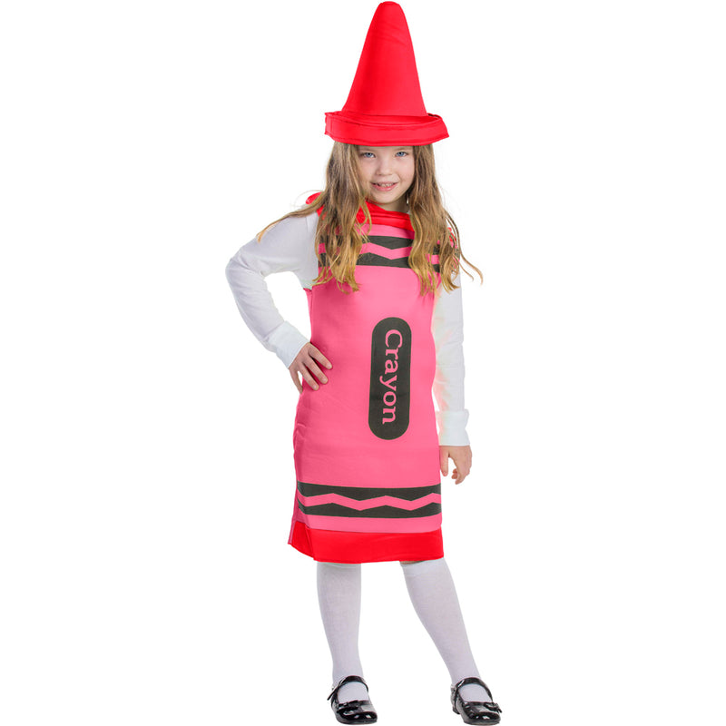 Red Crayon Costume For Kids - T2 (Toddler 1-2) - image 1