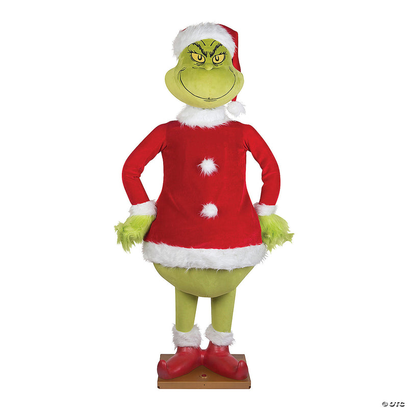 Life-Sized Animated Grinch Christmas Décor 68-inch - image 1