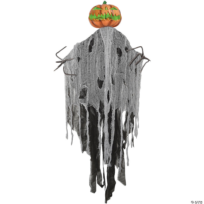 5' Light-Up Pumpkin Man