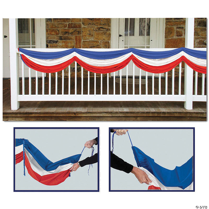 5' Patriotic Fabric Bunting - image 1