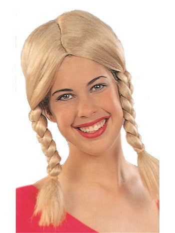 Pigtail Wig - Blonde | Costume-Shop.com