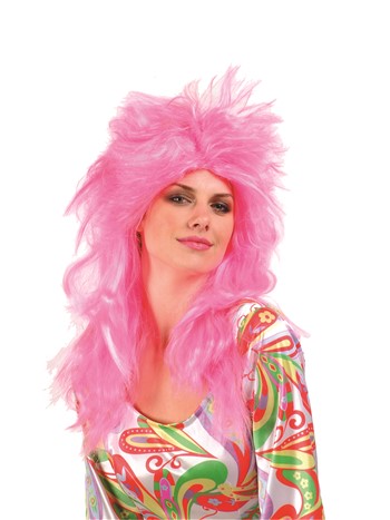 Punk Wig - Pink | Costume-Shop.com