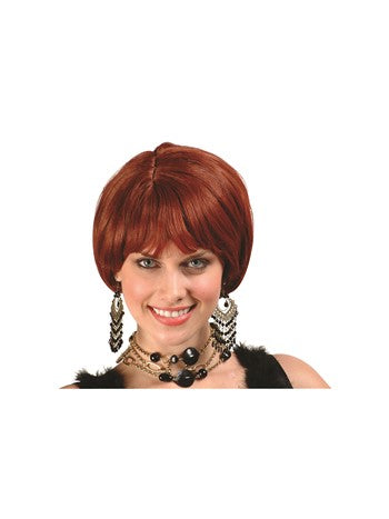 60's Wig - Burgundy, One Size | Costume-Shop.com - image 1