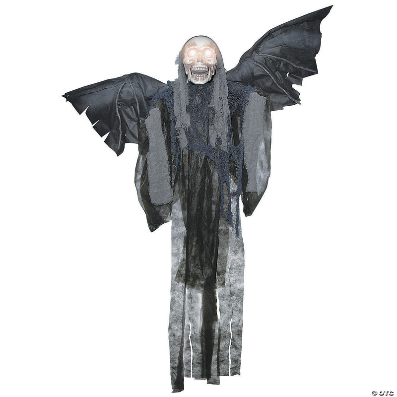 60" Hanging Talking Winged Reaper Prop - image 1
