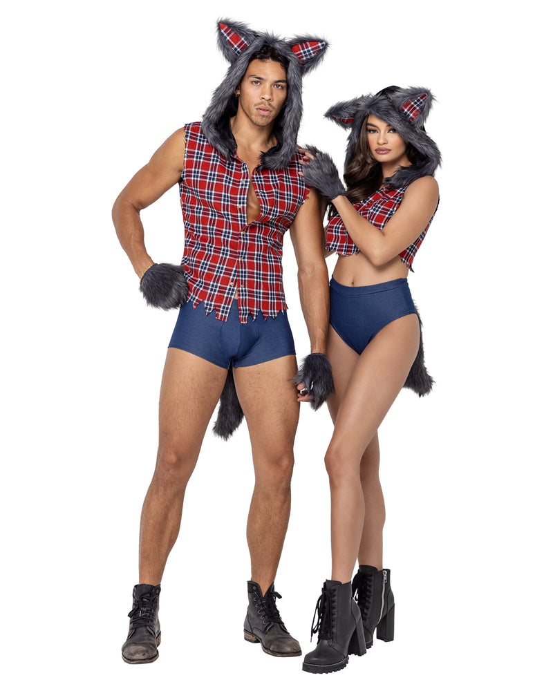 3PC Men's Full Moon Werewolf Costume | Costume-Shop.com