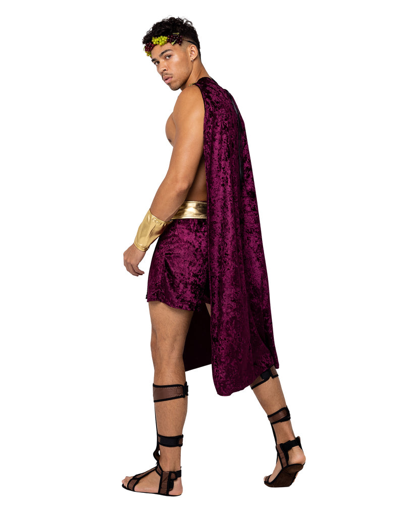 Men's God Of Wine Costume | Costume-Shop.com - Merlot / S - image 2