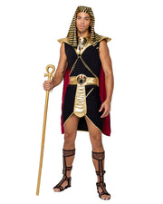Mighty Pharaoh Costume | Costume-Shop.com - Black/Gold / S - image 1