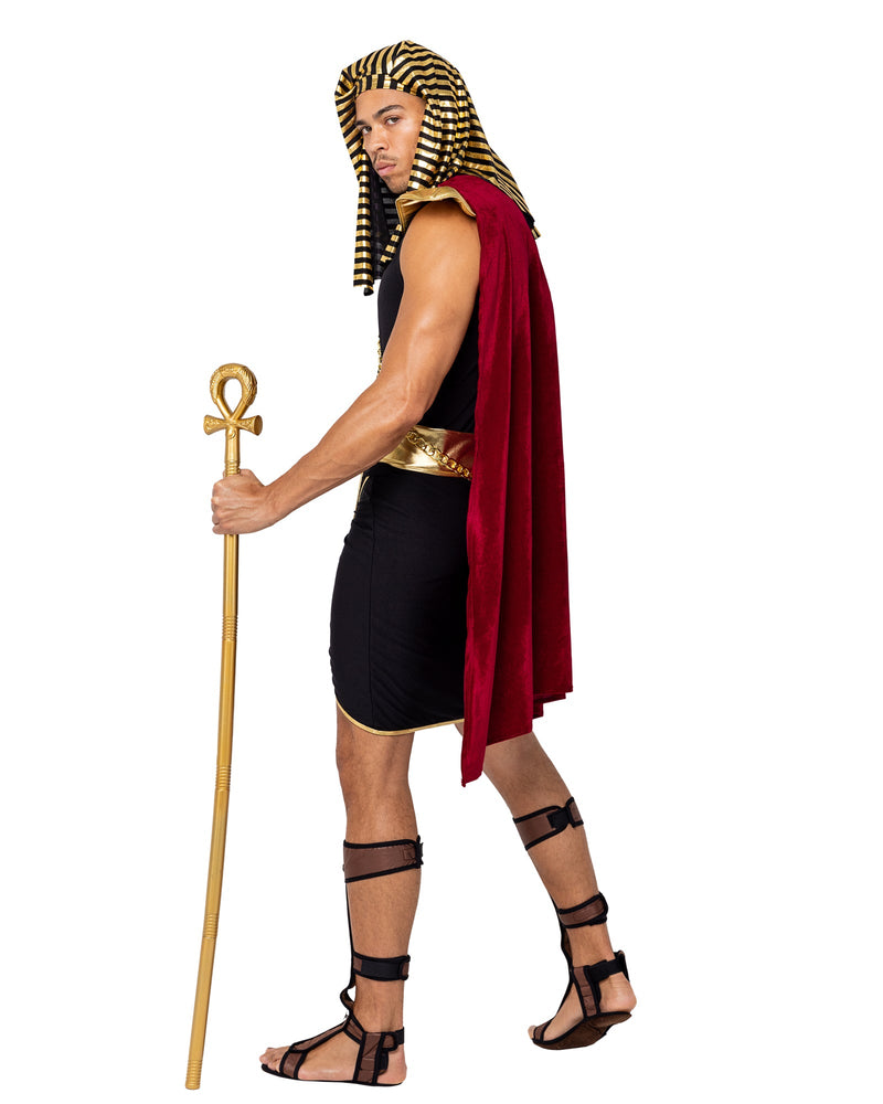 Mighty Pharaoh Costume | Costume-Shop.com - Black/Gold / S - image 2