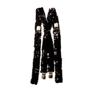 Black Sequined Suspenders | Costume-Shop.com - White - image 1