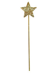 Sequin Gold Princess Wand - 16" | Costume-Shop.com - image 2