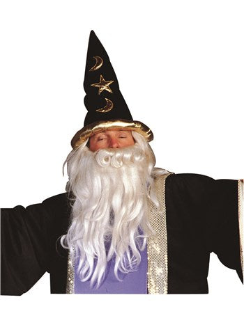 BlUE Wizard Hat 15", Velevt
