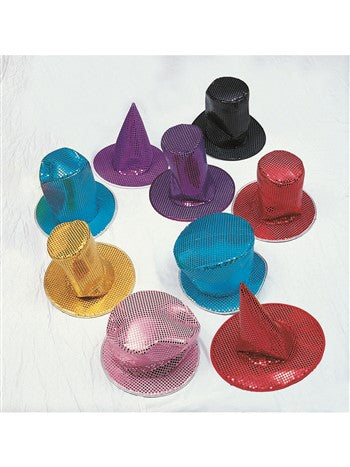 Purple Sequin Disco Hat | Costume-Shop.com - Green - image 1