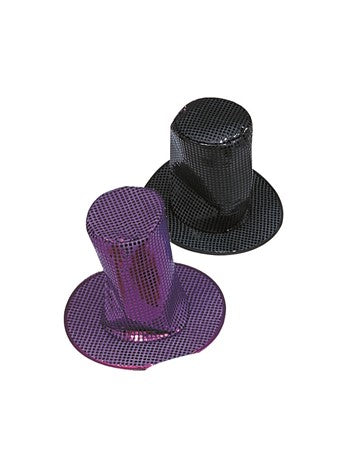 Red Sequin Top Hat | Costume-Shop.com