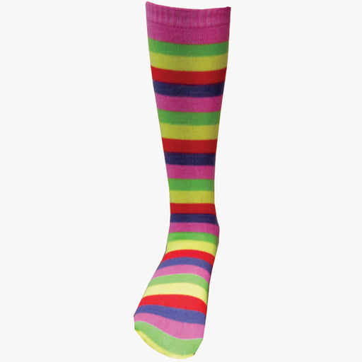 Pink Striped Knee Socks | Costume-Shop.com - image 1