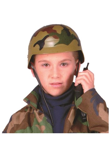 Camouflage Helmet - Plastic | Costume-Shop.com