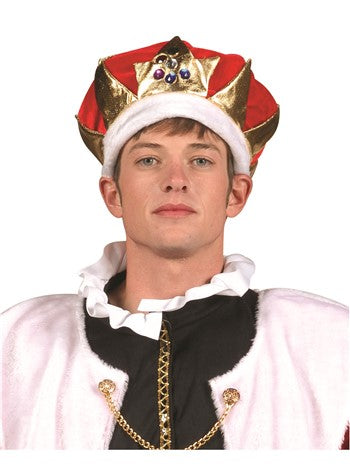 Adult King Crown - Purple Velvet | Costume-Shop.com - Black - image 2