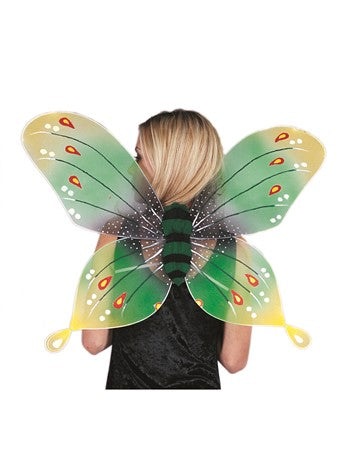 Green Butterfly Wings 24"x11"