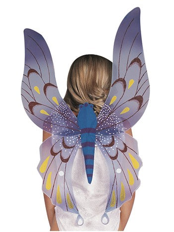 Blue Fairy Wings 34" One Size