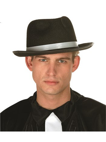 Adult Gangster Hat Black | Costume-Shop.com - image 1