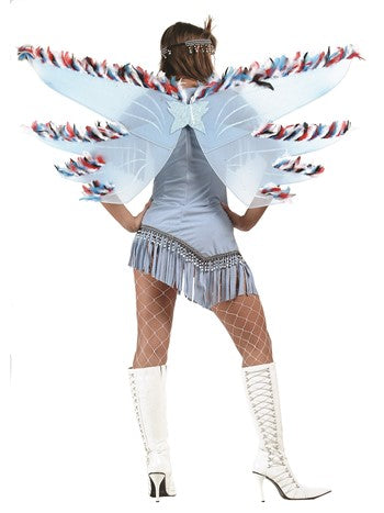 Blue Eagle Wings w/Feathers 44 | Costume-Shop.com