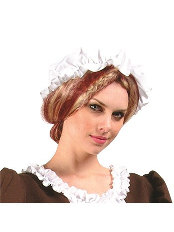 White Mobcap | Costume-Shop.com