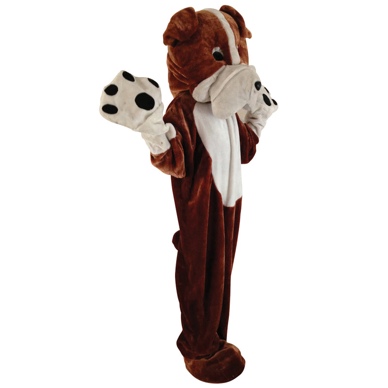 Cozy Bulldog Mascot Outfit - image 3