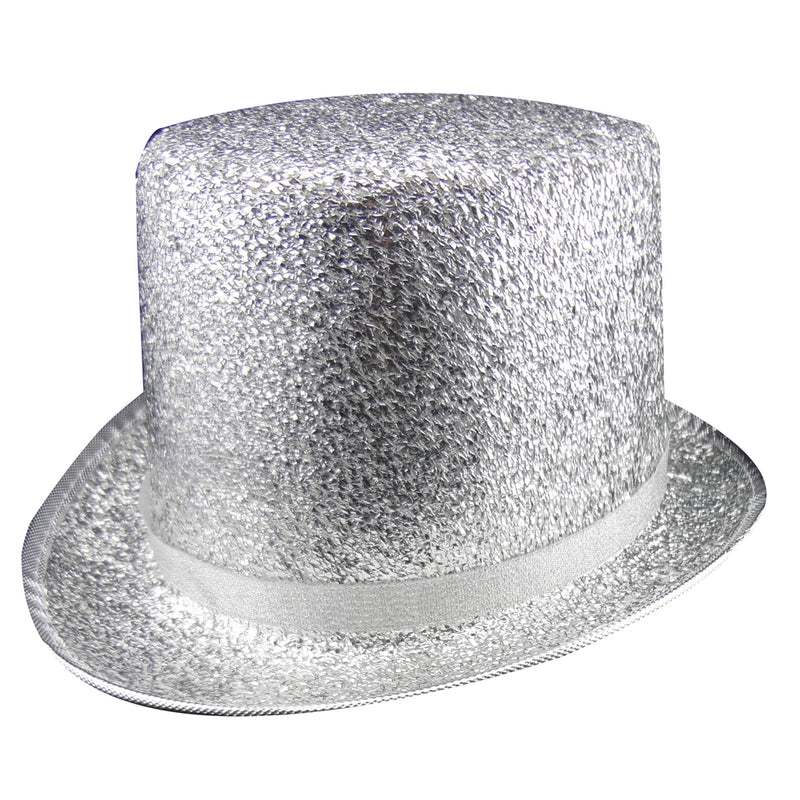 Classic Shiny Top Hat - Black - image 4