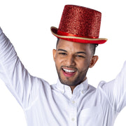 Classic Shiny Top Hat - Black - image 15
