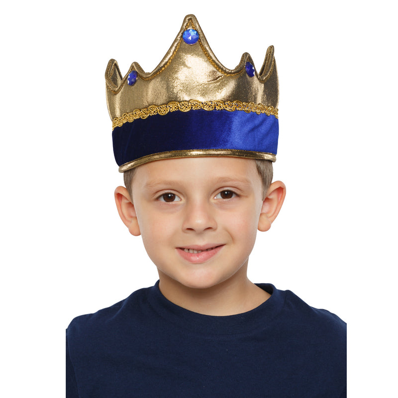 King Crown Costume Accessory | Costume-shop.com - Blue - image 1