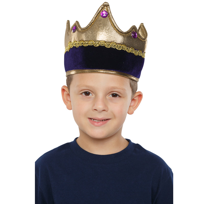 King Crown Costume Accessory | Costume-shop.com - Blue - image 3