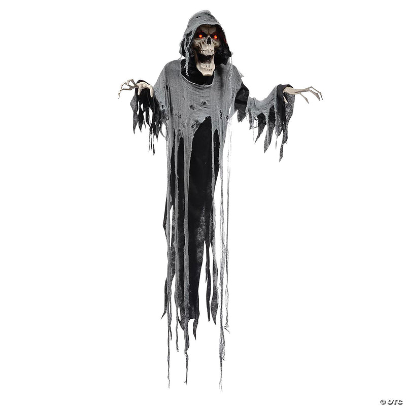6' Hanging Animated Reaper Halloween Decoration - image 1
